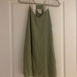 Brand new with tags olive green style rack dress